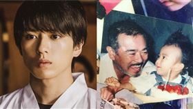 《群青戰記》新田真劍佑、千葉真一（圖／羚邦提供、新田真劍佑IG）