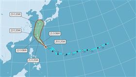快訊／第12號颱風「奧麥斯」生成　最靠近台灣時間曝光