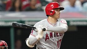 ▲大谷翔平連4場敲安。（圖／美聯社／達志影像）