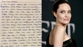  安潔莉娜裘莉（Angelina Jolie）為了替阿富汗發聲，首度開設IG帳號/來自阿富汗少女的一封信。IG/（圖／美聯社／達志影像）