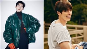 隨後附上男子背影照，粉絲一眼就認出他就是金宇彬。(圖／翻攝自李鍾碩IG)