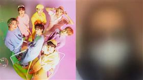 BTS，塔利班政權。(圖／BTS臉書，JTBC)