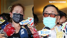 李行靈堂王童、周丹薇。（圖／楊澍攝影）