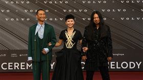 浩子虧乱彈阿翔「像一個吉祥物像風獅爺」。（圖／台視提供）