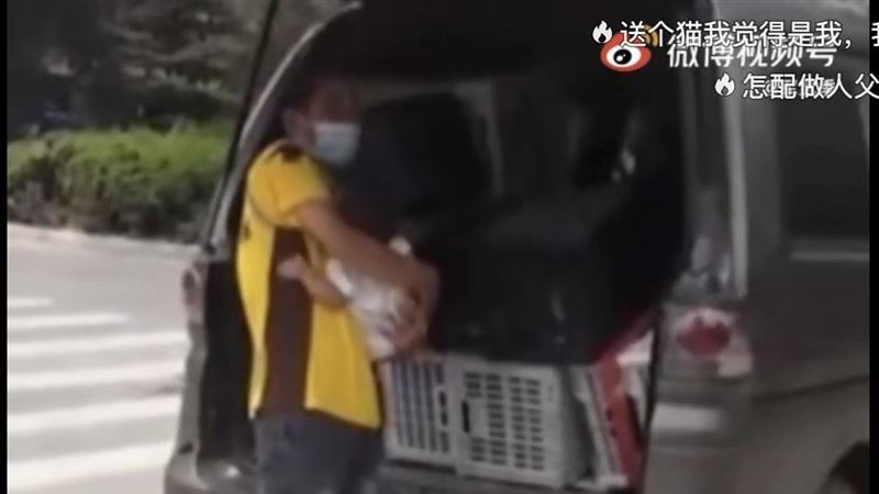包裹突然「哇哇哭」3個月大嬰被快遞