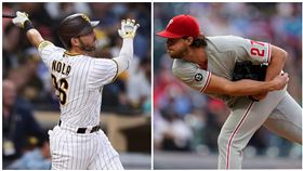 ▲諾拉兄弟上演投打對決。（圖／美聯社／達志影像）