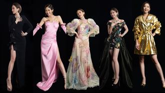 Lulu狂換7套造型　一套竟要破億