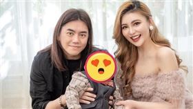 前《康熙來了》製作人B2（陳彥銘）跟老婆育有一子。（圖/
翻攝臉書）
