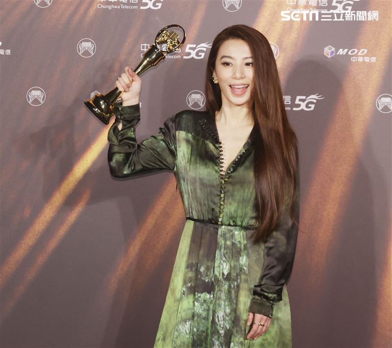 田馥甄獲得金曲32華語女歌手。（記者/邱榮吉/攝影）