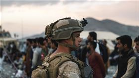 阿富汗喀布爾機場　圖／美聯社／達志影像