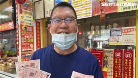 飛來發彩券行 黃有忠 彩券行 樂透 威力彩 大樂透 彩券 刮刮樂（圖／記者戴玉翔攝影）