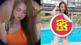 丫頭罕曬比基尼讓粉絲們紛紛讚爆。（圖／翻攝自詹子晴IG）