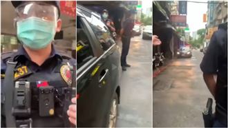 紅線違停堵巷道！女反嗆警：我在下貨