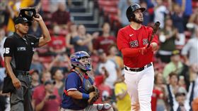 ▲蕭（Travis Shaw）敲出再見滿貫砲。（圖／美聯社／達志影像）