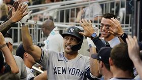 ▲史坦頓（Giancarlo Stanton）敲出本季第21轟。（圖／美聯社／達志影像）