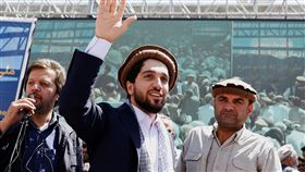 「阿富汗民族英雄」的馬蘇德之子小馬蘇德（Ahmad Massoud），圖／路透社／達志影像