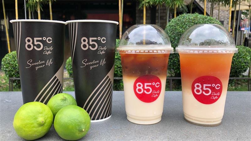 限時3天　85度C飲料第二杯20元