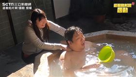 ▲國動前往北投紗帽山的一間溫泉會館，享受泡湯與精緻美食。（圖／還敢拍片啊!國動 授權）