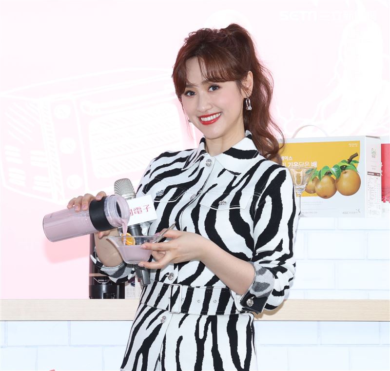 吳姍儒出席最in健康新蔘活 一起chill Bar活動。（記者邱榮吉/攝影）