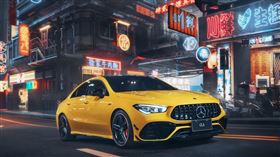 ▲Mercedes-AMG CLA黯夜版（圖／Mercedes-Benz提供）