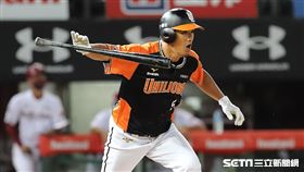 ▲統一獅指定打擊潘武雄。（圖／記者劉彥池攝影）