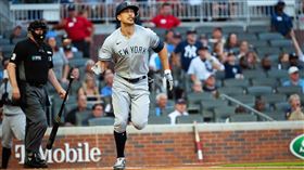 ▲史坦頓（Giancarlo Stanton）連2場比賽開轟。（圖／翻攝自洋基推特）