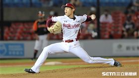 ▲樂天桃猿先發投手陳冠宇。（圖／記者劉彥池攝影）