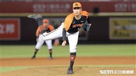 ▲統一獅先發投手古林睿煬。（圖／記者劉彥池攝影）