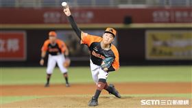 ▲統一獅先發投手古林睿煬。（圖／記者劉彥池攝影）