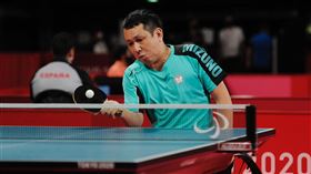 ▲程銘志桌球首戰旗開得勝。（圖／體育署提供）