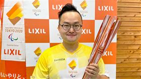 阿倫從眾多報名者中脫穎而出，成為東京帕運的聖火傳遞員之一。（圖/CAPSULE提供）