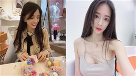 翁子涵疫情趨緩降級之後開始上花藝課。（圖／翻攝自babe.weng IG）