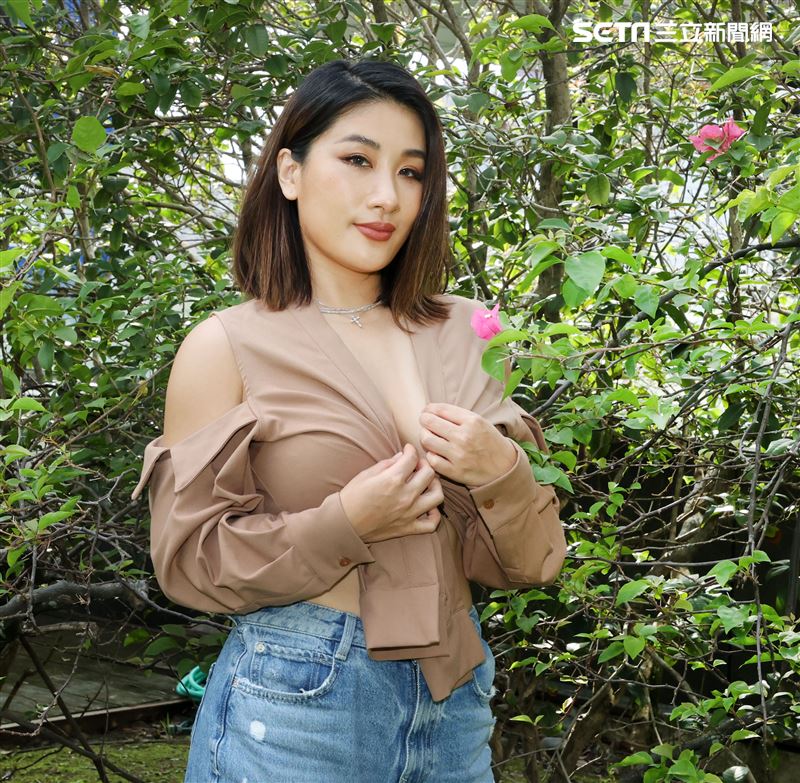 劉明湘三立新聞網專訪。（記者邱榮榮吉/攝影）