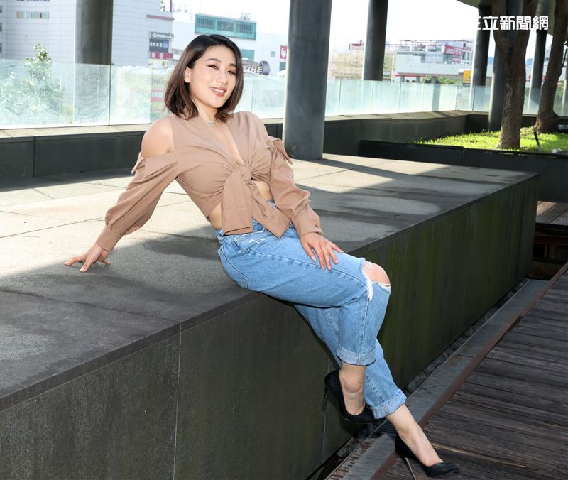 劉明湘三立新聞網專訪。（記者邱榮榮吉/攝影）