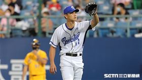 ▲富邦悍將先發投手江少慶。（圖／記者劉彥池攝影）