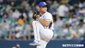 ▲富邦悍將先發投手江少慶。（圖／記者劉彥池攝影）