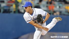 ▲富邦悍將先發投手江少慶。（圖／記者劉彥池攝影）