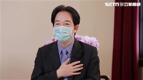 賴清德副總統為「失蹤老人協尋中心20周年記者會暨線上論壇」錄製致詞影片。（圖／總統府提供）