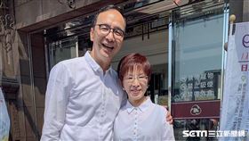 朱立倫幫洪秀柱站台，朱辦提供