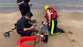 新北市，淡水，洲子灣，溺水，消防員
