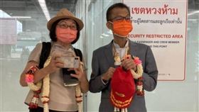 健康因素請辭！駐泰代表李應元回台　今現身「瘦一大圈」（圖／翻攝畫面）