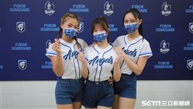 ▲3位Fubon Angels回娘家。（圖／記者劉彥池攝影）