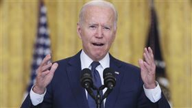 美國總統拜登矢言會抓到兇手。（圖／美聯社／達志影像）