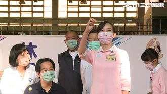 替賴清德打高端　爆紅護理師再度出動