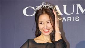 林心如、丁春誠出席法國珠寶Chaumet高級珠寶展 圖／記者楊澍攝影