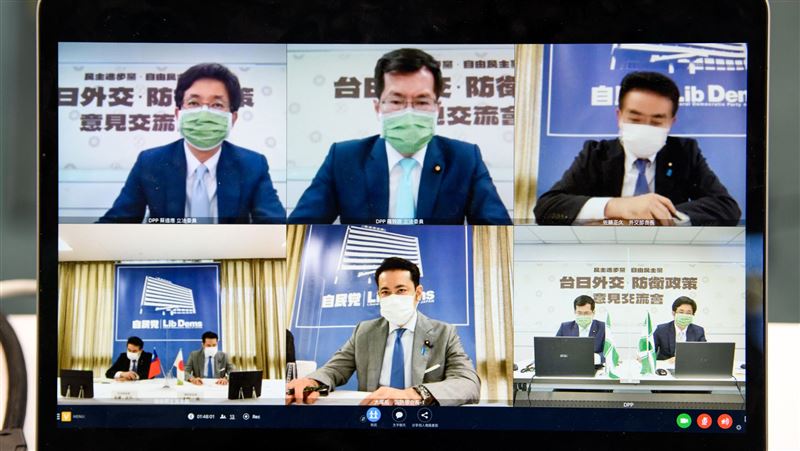 台日執政黨對談　外交部：關係緊密