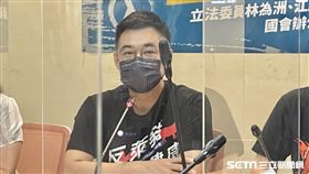 江啟臣出席「1218重新出發！政府獨裁、公投制裁！」記者會（圖／記者林恩如攝影）