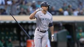 ▲史坦頓（Giancarlo Stanton）連3場比賽開轟。（圖／美聯社／達志影像）