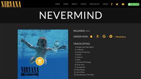 超脫樂團,全裸,嬰兒,游泳（圖／翻攝自Nirvana官網）