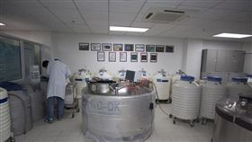 ▲冷凍精子儲存庫。（圖／翻攝自精子冷凍庫微信）